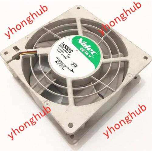 Nidec TA500DC A34538-90 CQ2 DC 12V 2.7A 127x127x50mm Server Cooling Fan