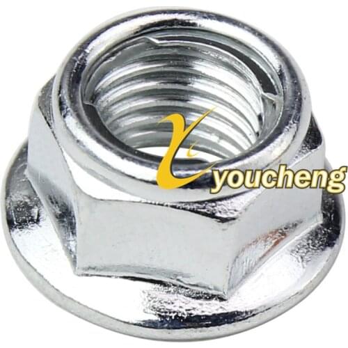 GY6 50cc Rear Clutch Nut 139QMB 1P39QMB Chinese Scooter Moped ATV Go-Kart Engine Repair Fix Parts LM-GY650CDL (2 pcs)