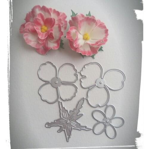 Beautiful fresh Flower Decoration Metal cutting Die clipbook Paper knife Die stamping Die New Flower Mould