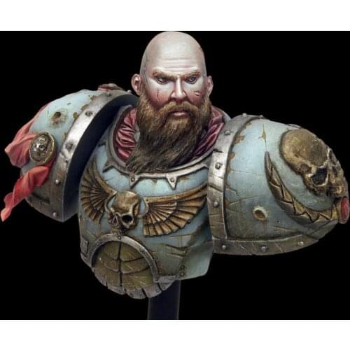 1/10 Space soldier with 2 head options bust no base toy Resin Model Miniature Kit unassembly Unpainted