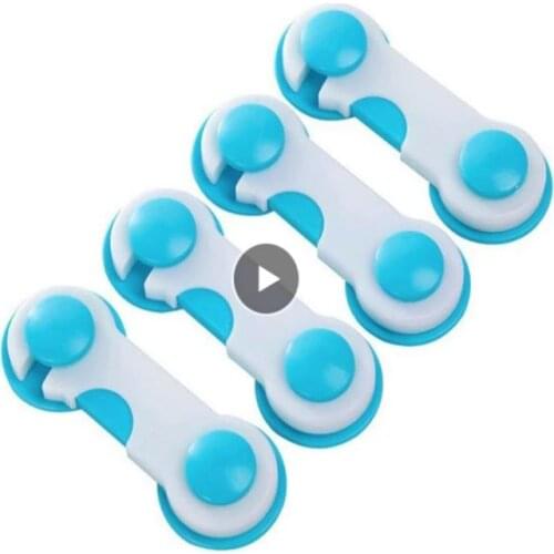 10PCS Multi-use Baby Drawer Lock Plastic Child Security For Cabinet Refrigerator Window Closet Protect Toddler Safety Protector