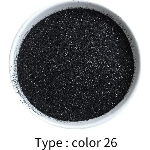 50g Black Glitter Powder Pigment Coating Paint Powder for Painting Nail Decorations Automotive Arts