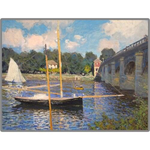 Great Painter Claude Monet "Argenteuil" 5D DIY Diamond Painting Full Square/Round Diamond Embroidery Sale Picture of Rhinestones