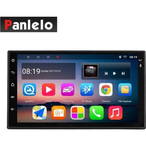 Panlelo S10/S10 Plus 2 Din Android 8 Head Unit Car Stereo GPS Navigation Steering Wheel Control Radio (AM/FM) 1G/2G RAM 16G/32G