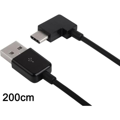 CY USB Type C Cable USB to USB Extendtion Cable Right Angled USB 3.1 Type C USB-C to USB 2.0 Cable for Tablet & Mobile Phone