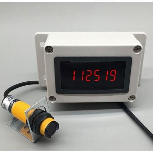 Two-hand Automatic infrared induction counter conveyor belt equipment register conveyor belt production line number display