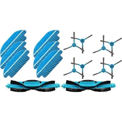 Filter Main Side Brush Mop Cloth Replacement for Xiaomi STYTJ02YM Viomi V2 PRO/Conga 3490 3690 Robot Vacuum Cleaner