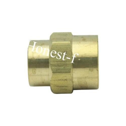 Brass Pipe Fitting 1/2" x 3/8" Female BSP Reducing Coupling Boat