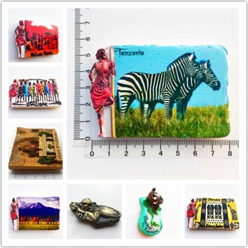 Fridge Magnets Tanzania Turkey Slovakia Thailand Frankfurt Czech Vietnam Korea Ukraine Paris Vietnam California Souvenir Home D