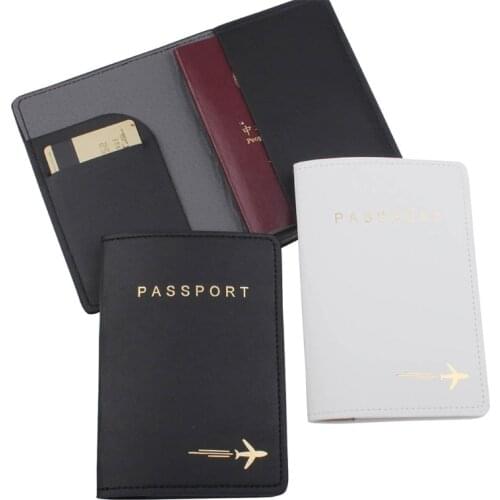 Multifunctional Travel Passport Holder ID Credit Card Cover PU Leather Case Protector Organizer