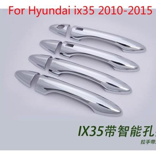 Car styling Door Handle Cover Exterior Accessories For Hyundai ix35 2010 2011 2012 2013 2014 2015 Car Covers Car-styling