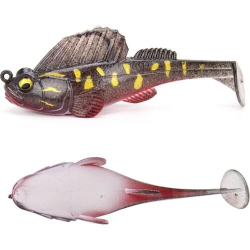 2021 New 1pcs Dark Sleeper Swimbaits Soft Lures