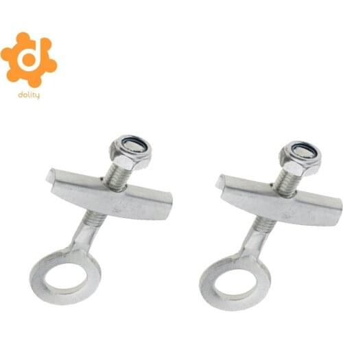 2 Pcs Drive Chain Tensioner Adjuster Puller For 47cc 49cc Mini Motor Pocket Dirt Bike ATV Parts Chains Adjuster Bolt Tensioner