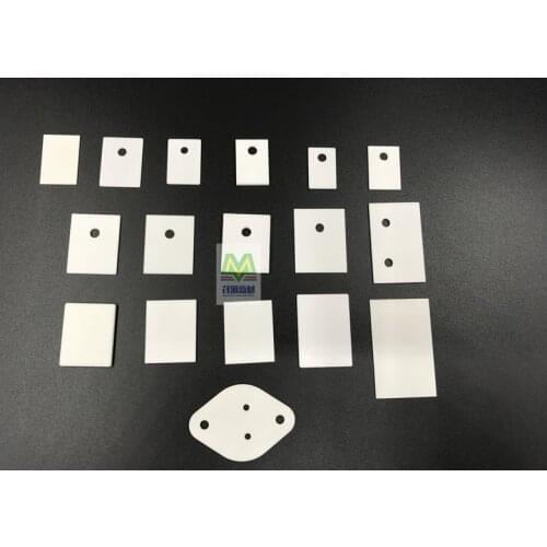 TO-247 Alumina Ceramic Sheet Thermal Insulation Sheet MOS Transistor IGBT High-power Heat Dissipation Gasket