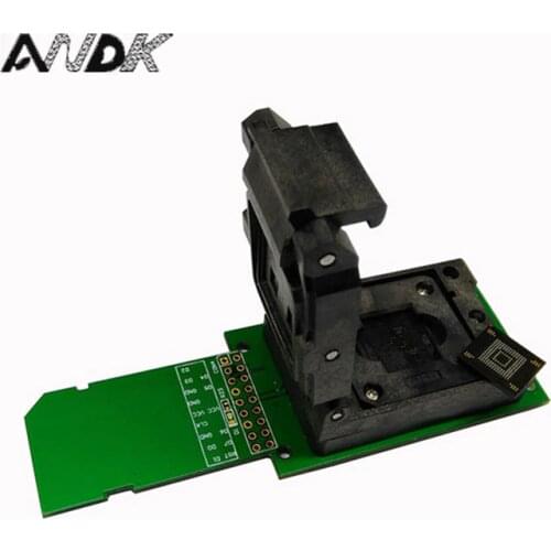 EMMC socket eMMC153 eMMC169 chip Reader Clamshell Structure BGA153 BGA169 Chip socket data recovery date backup Android repair