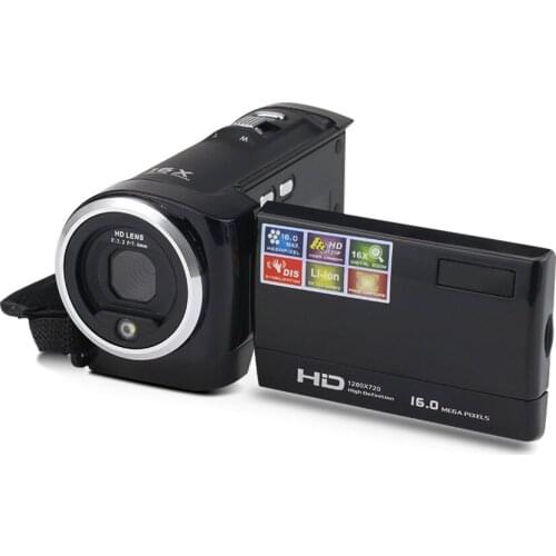 Video Camera Camcorder Vlogging Camera FHD 1080P 16MP 16x Digital Zoom 2.7 Inch 270 Degree Rotatable LCD with Battery