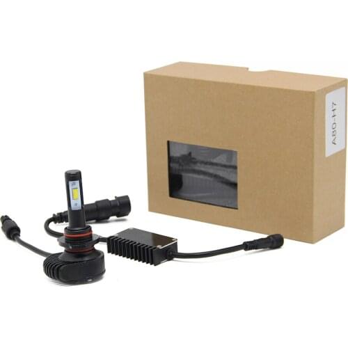 Bright 6000LM 6000K A80 LED headlight bulbs 12V 9005 headlight bulbs 9006 H4 H7 H8 Auto Led Car headlamp Multi base available