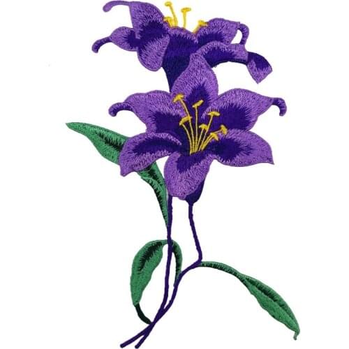 3D Embroidery Cloth Stickers Cheongsam Patch Decoration Water Soluble Embroidery on Flower Handmade Patches for Clothing 1pcs