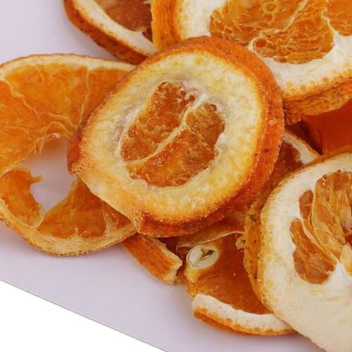 10 Pieces Of Dried Orange Fruit Slices For Home Scrapbooking Craft Decorations