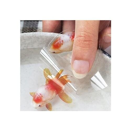 10PCS Goldfish Sticker Resin Mold Fillings for Nail Art Pressed Flowers for Home Decor Handicraft