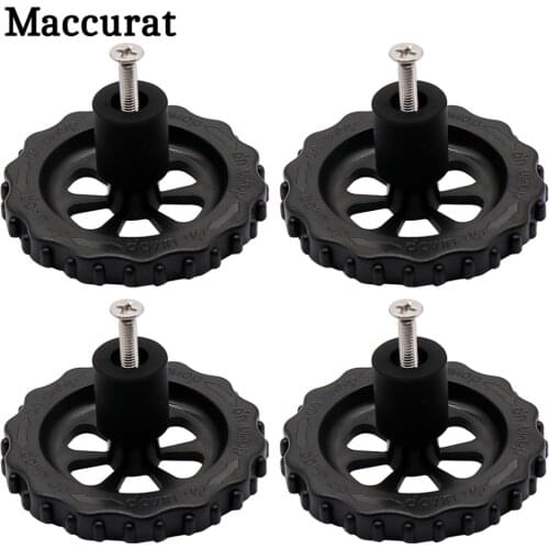 4PCS M4 Screws Nuts Heat Bed Leveling Spring Knob Parts 3D Printers Print Platform Screw Calibration Accessories Ender3 Cr10 Nut