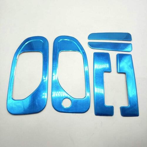6PCS for Nissan NV200 door handle Refit stainless steel steel hand Door handle decoration cover hand decoration