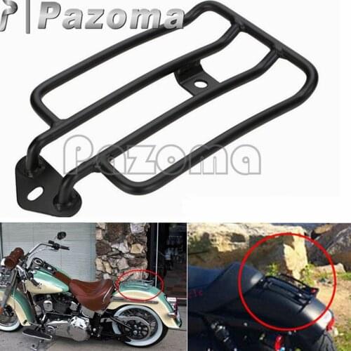 Motorcycle Accessories Solo Seat Rear Motorbike Steel Luggage Rack for Harley Sportster XL 883 1200 883R 1200R 883C 1200C 04-15