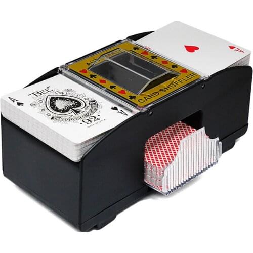 Automatic Poker Card Shuffler Electric Shuffling Machine For Home Party Club Simple To Use, Effortless