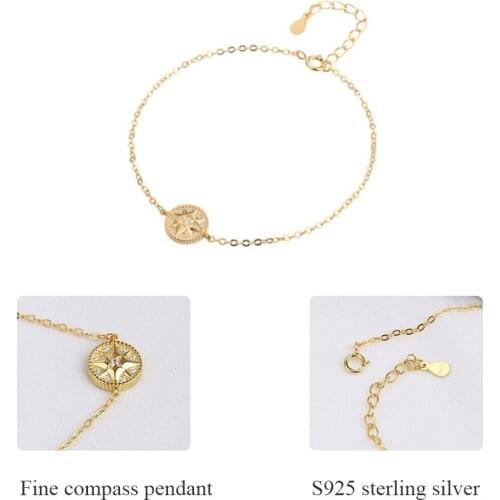 Beadsnice Designer Adjustable Initial Custom Chain Silver 925 Bracelet Jewelry Accessories ID 41117