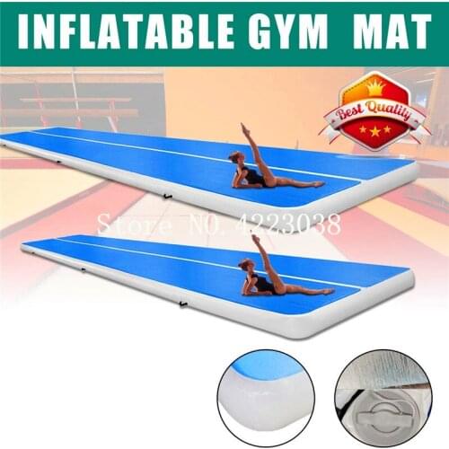Free Shipping 6x1x0.2m Inflatable Race Track Equipment Cheap Foldable Inflatable Air Tumble Track Air Mat On Sale