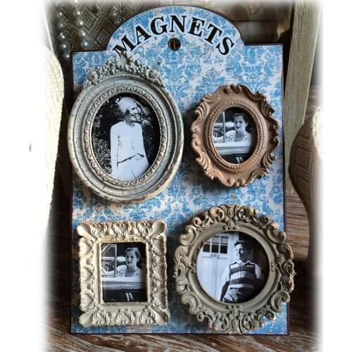 Fjsmjnyqm Magnetic Photo Frames