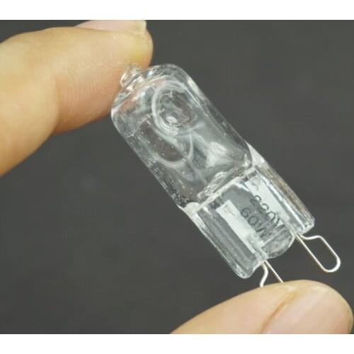 2PCS/Lot G 9 Pin Halogen 220 v volt | 25 40 60 W | watt Light Lamp Bulb JCD G9