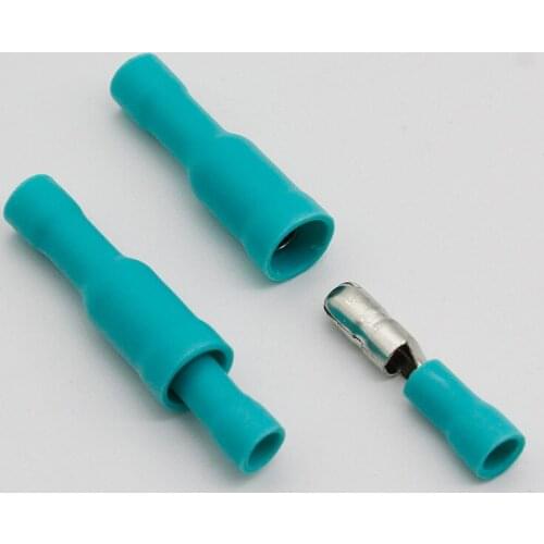 Hot 50 X Green Male Female Bullet Connector Crimp Terminals Wiring