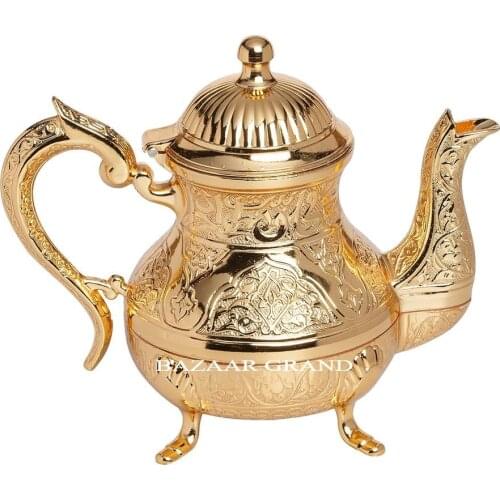 QUALITY TEAPOT WITH ZAMAK COLORS PATTERNED WEDDING GIFTS GREAT PRESENTATIONS WITH YOUR AWESOME DECOR FREE SHİPPİNG