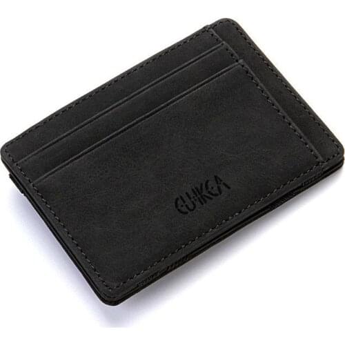 New Men Women Money Short Wallet Fashion Credit Bank Card Holder Purse Business Casual Mini Wallet Case