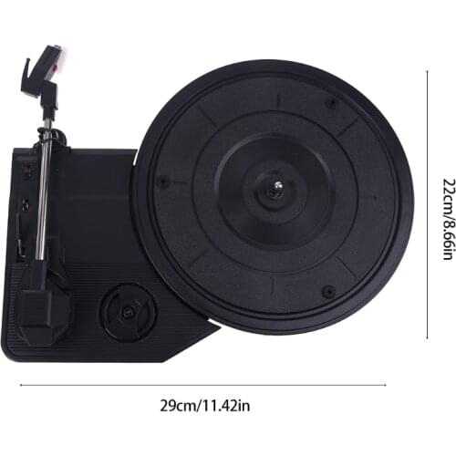 29ED Hot 280mm Turntable Automatic Arm Return Record Player Turntable Gramophone Accessories Parts for Lp Vinyl Record Player