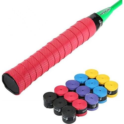 Anti-slip Tennis Racket Grip Sweat Absorbed Wraps Tape Badminton Grips Racquet Sweatband