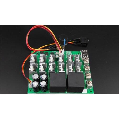 3000W 60A DC10V-55V Motor forward and reverse speed governor Digital dial tachometer controller
