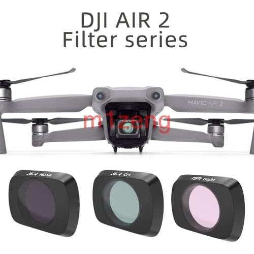 Uv/cpl/natural night/nd4/8/16/32/64 star sky Lens Filter Optical Glass for DJI AIR 2 drone camera