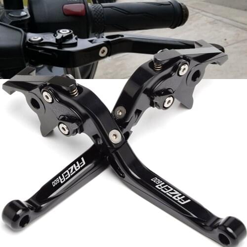 CNC Motorcycle Brake Clutch Lever Folding Extendable For YAMAHA FAZER600 FZ6S FZ6N FAZER 600 1998-2003 1999 2000 2001 2002 2003