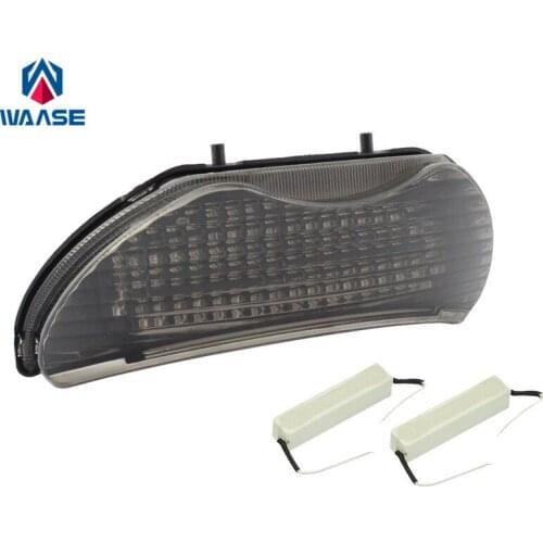 Waase For Honda CBR600F4 CBR 600 F4 1999 2000 Rear Tail Light Brake Turn Signals Integrated LED Light