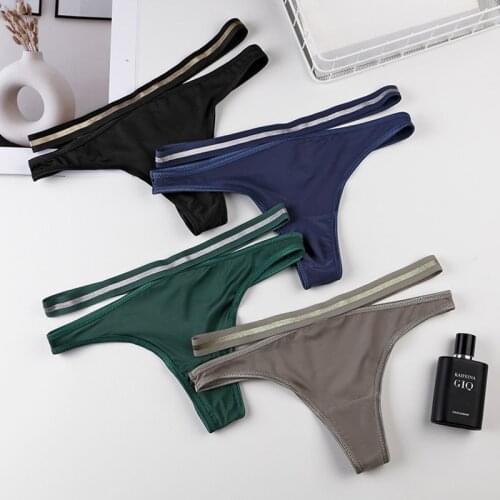 Womens Sexy Seamless Thongs Low Waist Panties Cotton Underwear Female Hollow Belt Sport G-String Lady Intimates Lingerie Bikini