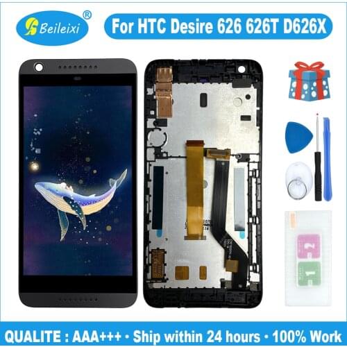 For HTC Desire 626 626t D626x D626w D626d D626n D626s D626q LCD Display Touch Panel Screen Digitizer Assembly