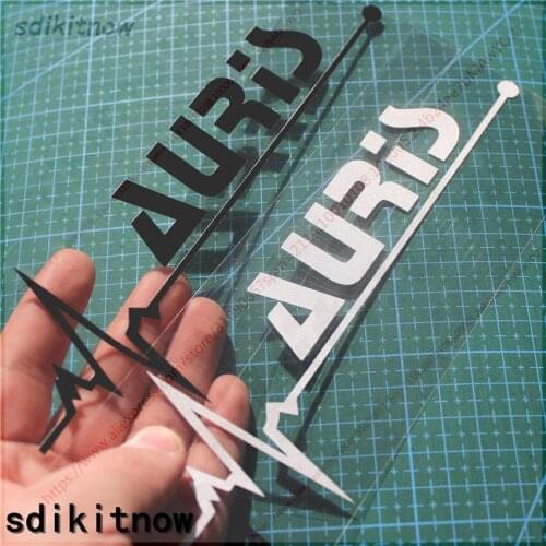 1pc New Heart Car Decal Sticker Styling Windows Door Decoration For Toyota Auris 2007 2008 2011 2013 2014 2016 2017 accessories