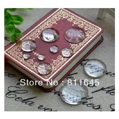 14MM Round Flat Back clear Crystal glass Cabochon,Top quality;clear cabochon title;glass cabochon,sold 200pcs per package