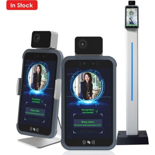 Biometric Fever Sensor and Thermal Imaging Access Control OEM AI Camera Facial Recognition Temperature