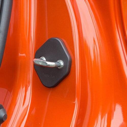 For 2013 2014 2015 Toyota RAV4 RAV 4 Door Lock protection Buckle Cover Trim Door Locks Covers Car Accessories