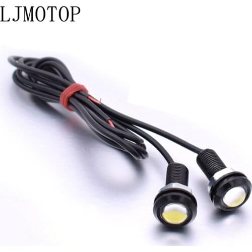 Eagle Eye LED Reverse Backup Light DRL Daytime Running Light Signal Bulb For Kawasaki VERSYS 650 ZG1000 ZX6 9R R400 W800