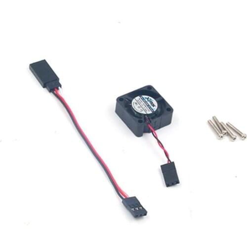 FATJAY 5-12V ESC fan 25*25*10mm 2-3S lipo for HobbyWing QUICRUN-30A EZRUN-35A/60A series RC brushless speed controller