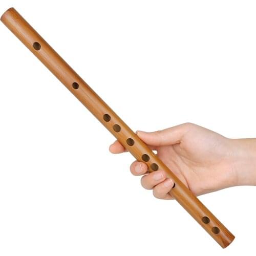 Key of G/F/E/D/C Flute Bitter Bamboo Dizi Traditional Chinese Woodwind Instrument with A Storage Bag for Children Adult Beginner